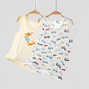 Toddler Boys' 2pk Basic Tank Tops, Soft Sleeveless Summer Tops for Kids