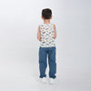 Boys'  TENCEL™  Modal Summer Tank Top - Little Car