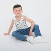 Boys'  TENCEL™  Modal Summer Tank Top - Little Car
