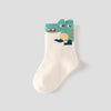 Toddler Boys' 8pk Dinosaur & Car Cotton Crew Socks