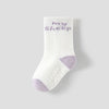 Toddler Girls' 9pk Non Slip Cotton Grip Socks