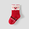 Toddler Boys' & Girls' 4pk Christmas Non Slip Grip Socks