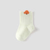 Toddler Girls' 9pk Cute Patterned Cotton Crew Socks