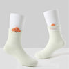Toddler Girls' 9pk Cute Patterned Cotton Crew Socks