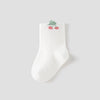 Toddler Girls' 9pk Cute Patterned Cotton Crew Socks