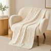 Baby Soft Pima Cotton Throw Blanket 36x48 in- Flower