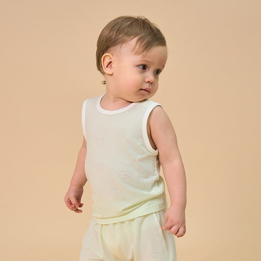 Little Plant Kids T-Shirt Modal Soft Breathable Summer Top Lightweight Tee - Green