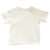Super Soft Pima Cotton Side-snap Tee - Beige - close-up view