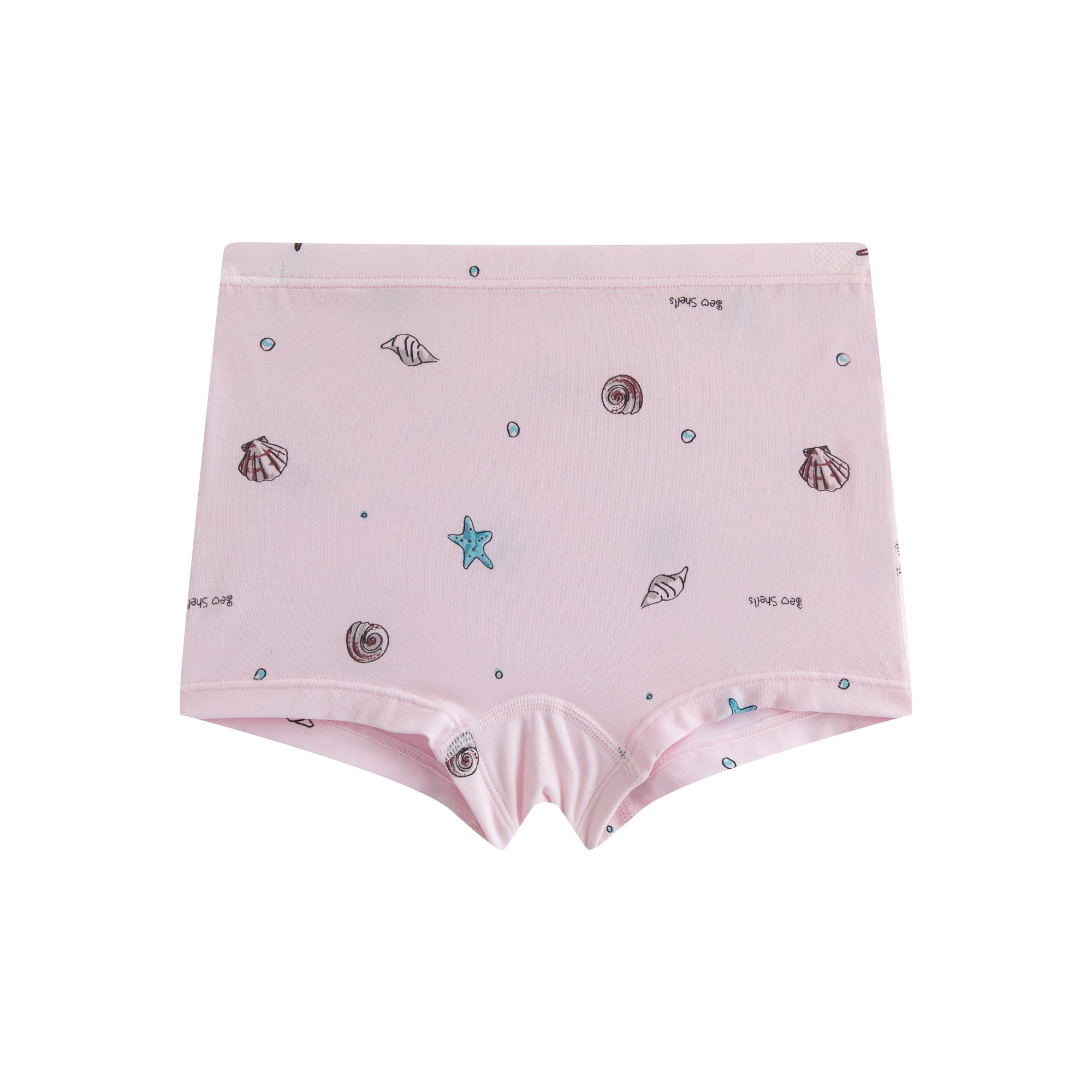 Girls' Boxer Brief Super Soft TENCEL Modal Underwear (3 Pack) - close-up view