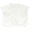 Super Soft Pima Cotton Side-snap Tee - White - detail view
