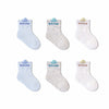 Boys'  Toddler Breathable Cotton Small Mesh Socks - Summer (6 Pack)
