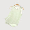 Baby Silky Soft TENCEL™ Modal Jacquard Tank Bodysuit - Green Panda