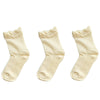 Super Soft Thin Organic Color Cotton Socks (3 Pack) - back view