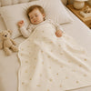 Baby Toddler Soft Pima Cotton Throw Blanket 36x48 in- Flower
