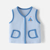 Boys' Soft Lightweight Fleece Vest Top - Blue