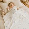 Baby Toddler Soft Pima Cotton Throw Blanket 36x48 in - Sailboat