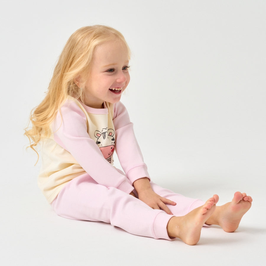 Super Soft TENCEL Modal & Organic Cotton Pajama - Little Zebra - lifestyle view