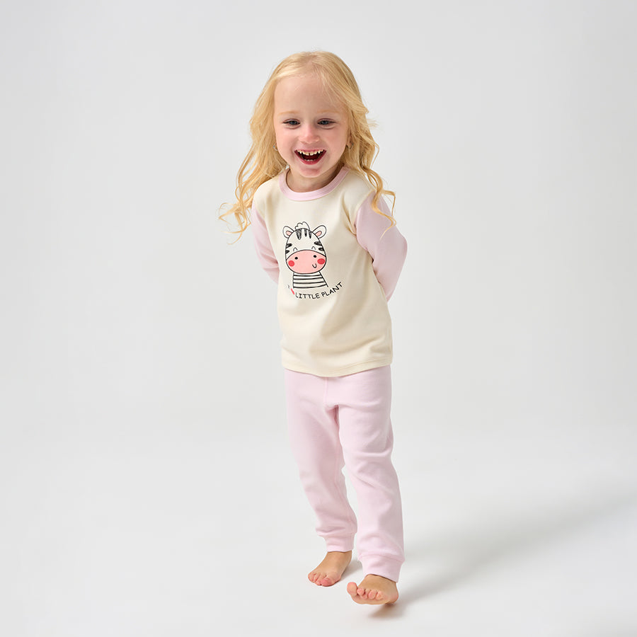 Super Soft TENCEL Modal & Organic Cotton Pajama - Little Zebra - alternate view