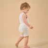 Little Plant Kids Modal Tank Top Soft Breathable Summer Lightweight Tee - detail view