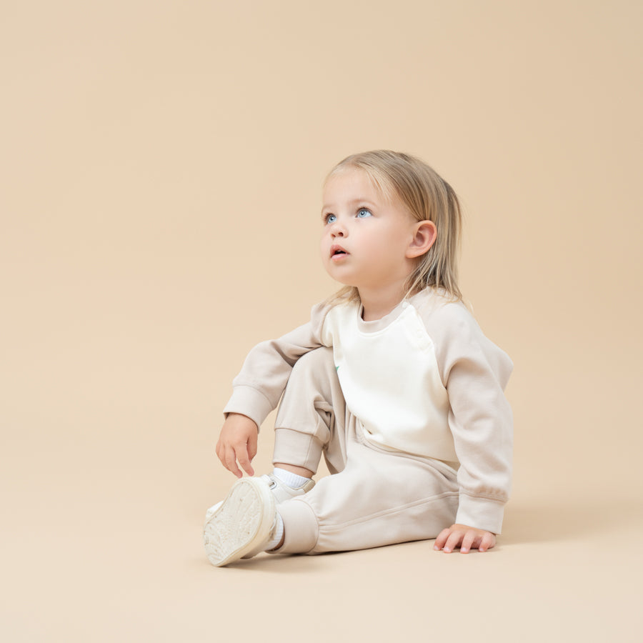 Super Soft TENCEL Modal Pullover - Brown - close-up view