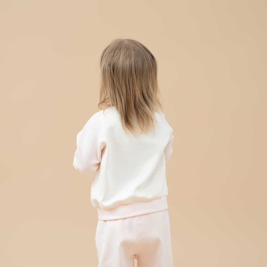 Super Soft TENCEL Modal Pullover - Pink - close-up view
