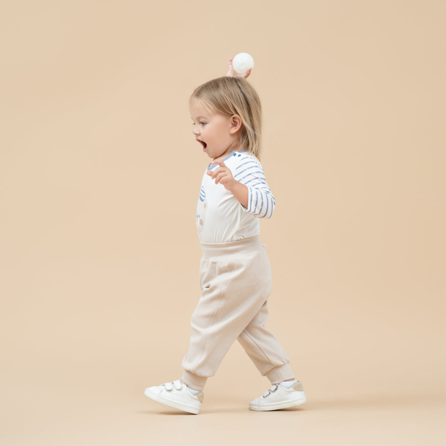 Super Soft TENCEL Modal Joggers - Brown - lifestyle view