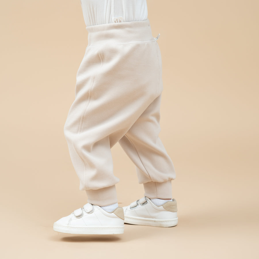 Super Soft TENCEL Modal Joggers - Brown - back view