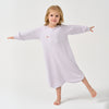 Super Soft TENCEL Modal Robe - Light Purple - detail view