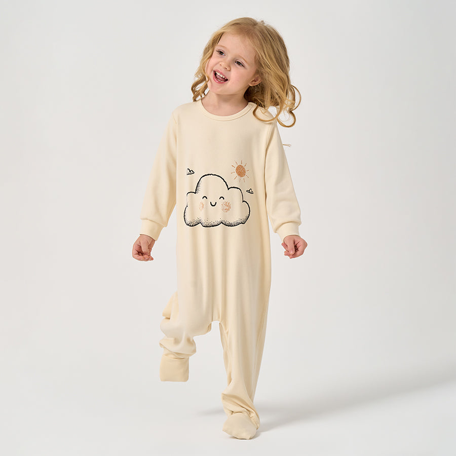 Toddler 2pk Zip-Up Footie Pajamas