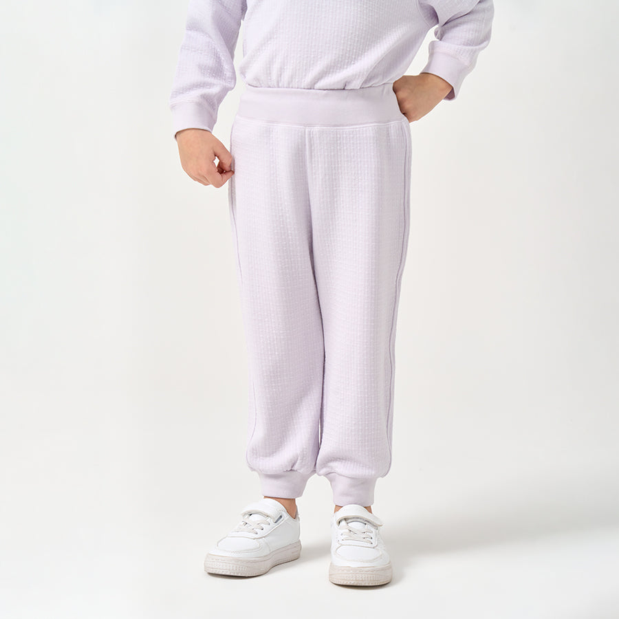 Super Soft TENCEL Modal Jogger - Light Purple - back view