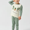 Super Soft TENCEL Modal & Organic Cotton Pajama - Little Plant - back view