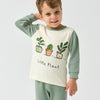 Super Soft TENCEL Modal & Organic Cotton Pajama - Little Plant - detail view