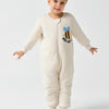 1.0T Super Soft Footie Two-way Zipper Padded Pajama - Bee Happy!