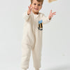2.0T Super Soft Footie Two-way Zipper Padded Pajama - Bee Happy!