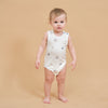 Silky Soft TENCEL Modal Tank Bodysuit - Navy Bear
