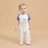 Silky Soft TENCEL Modal Lightweight Romper - Navy Bear