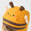 Kids Bumblebee White Duck Down Winter Hat - view 7