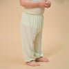 Silky Soft TENCEL Modal Long Pant - Green Panda - detail view