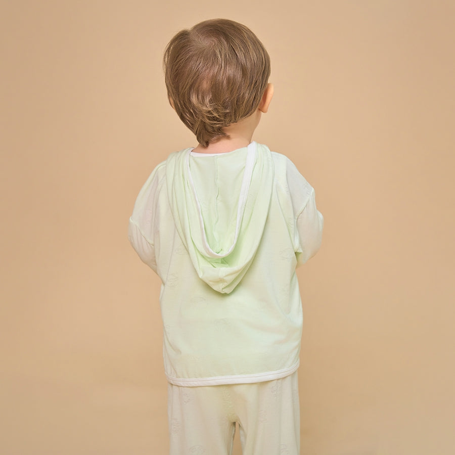 Silky Soft TENCEL Modal Light Coat - Green Panda - view 7