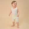 Little Plant Kids T-Shirt Modal Soft Breathable Summer Top Lightweight Tee - Green - back view