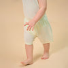 Silky Soft TENCEL Modal Short Pant - Green Panda - detail view