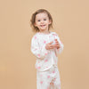 Silky Soft TENCEL Modal Light Coat - Flamingo - detail view