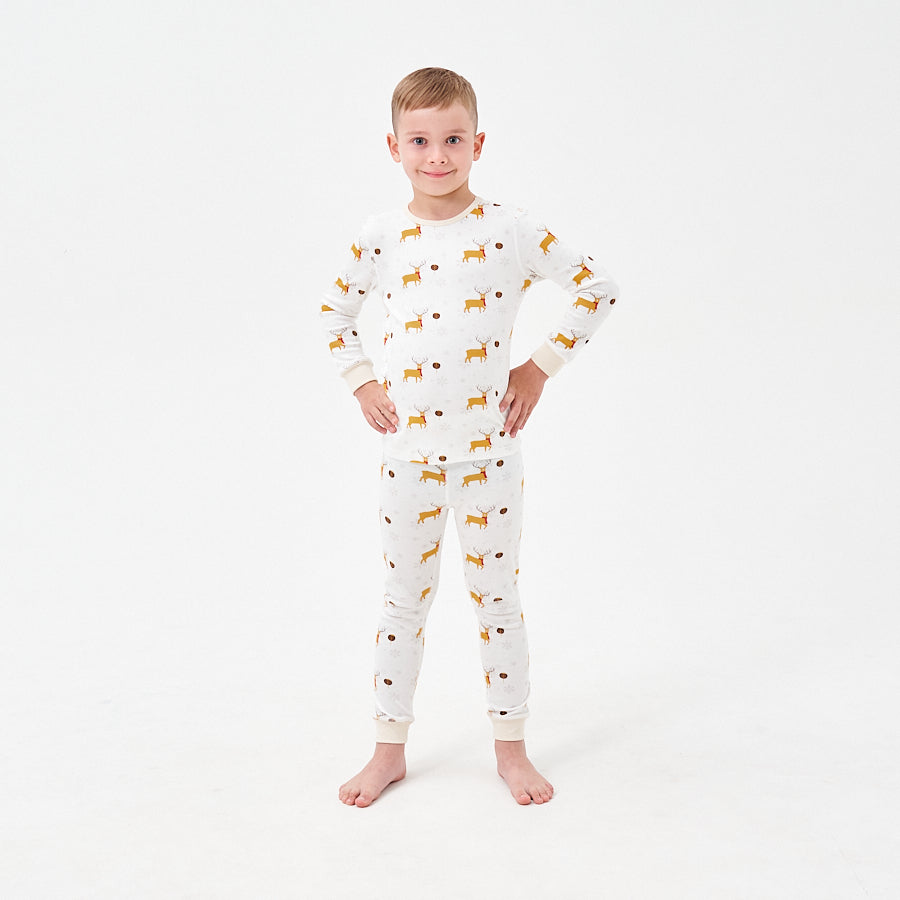 Super Soft TENCEL Modal & Organic Cotton Pajama - Reindeer