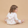 Silky Soft TENCEL Modal Light Coat - Flamingo - close-up view