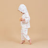 Silky Soft TENCEL Modal Light Coat - Flamingo - back view