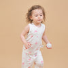 Silky Soft TENCEL Modal Tank - Flamingo - detail view