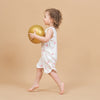 Silky Soft TENCEL Modal Tank Robe - Flamingo - back view