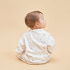 Super Soft Pima Cotton 2-Way Zip Sleep Sack - Flower - lifestyle view
