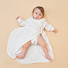 Super Soft Pima Cotton 2-Way Zip Sleep Sack - Flower - back view