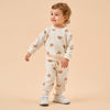Super Soft TENCEL Modal Pullover - Bear - close-up view
